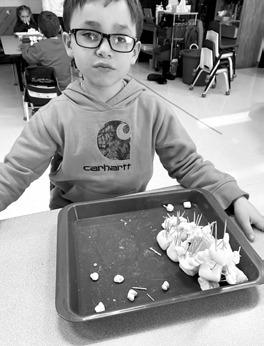 Zeph Jewett- I learned that penguins can swim really good and hold their breath for 10-15 minutes. Polar bears paws are really good for swimming because they have that webbed stuff.