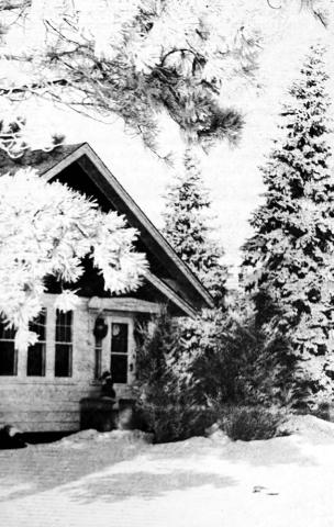 Saturday morning’s thick white frost made for some scenes pretty enough for Christmas cards. This is the home of Jim and Alice Hulm, who recently moved into town. Timber Lake Topic, December 16, 1993