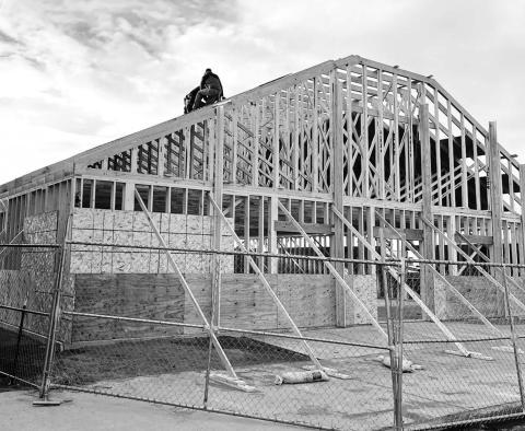 Good weather for building