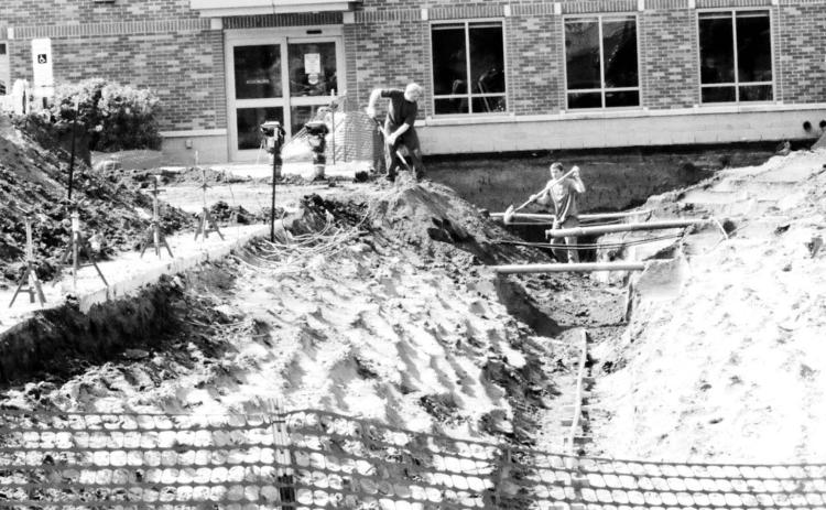 Major renovations are in progress at Mobridge Regional Hospital. Photo by Jon Flatland