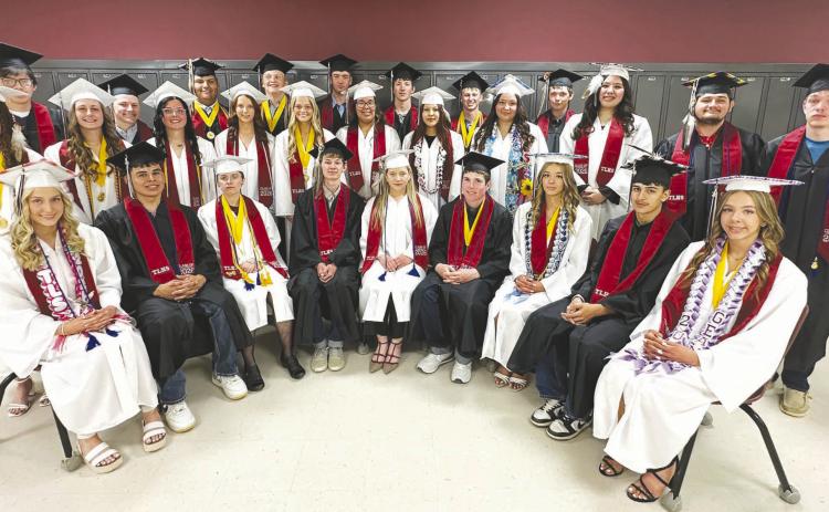Timber Lake seniors receive diplomas