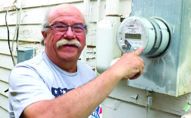 Jan Linderman retired last week after a 33-year career in the classroom teaching electronics for Northwest Area Schools. He plans to spend more time gardening and fishing. Photo by Jon Flatland