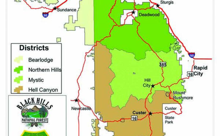 The Black Elk Wilderness was congressionally designated in 1980 and spans 13,534 acres in the center of the Black Hills National Forest in western South Dakota.
