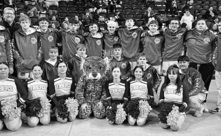 The Dupree Tigers went undefeated at the 47th annual Lakota Nation Invitational Boys Basketbal Tournament to capture the championship in the He Sapa bracket. They followed that with a win over Lead-Deadwood last week to improve to 5-1 on the season.